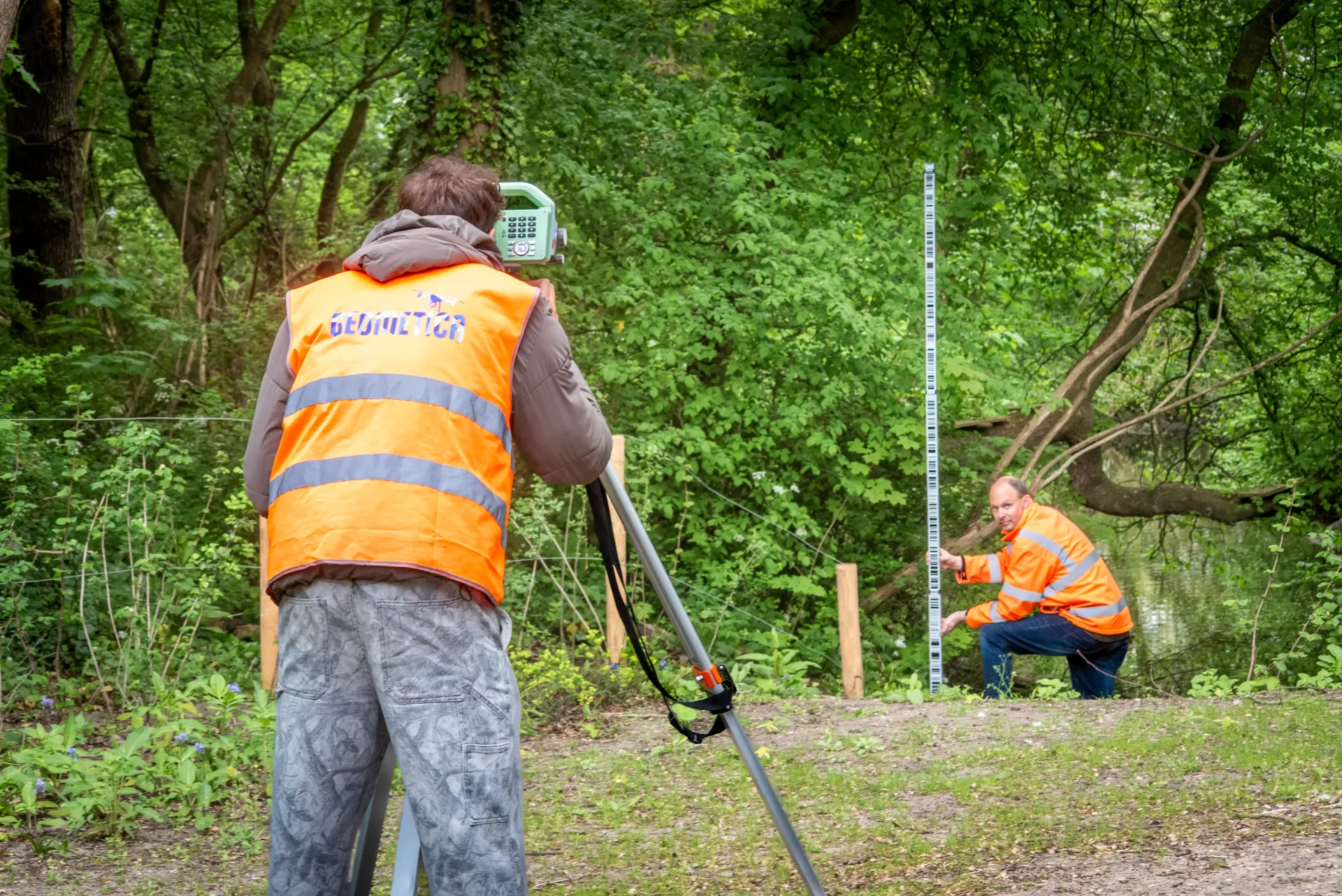 Landmeten in voorbereiding en uitvoering